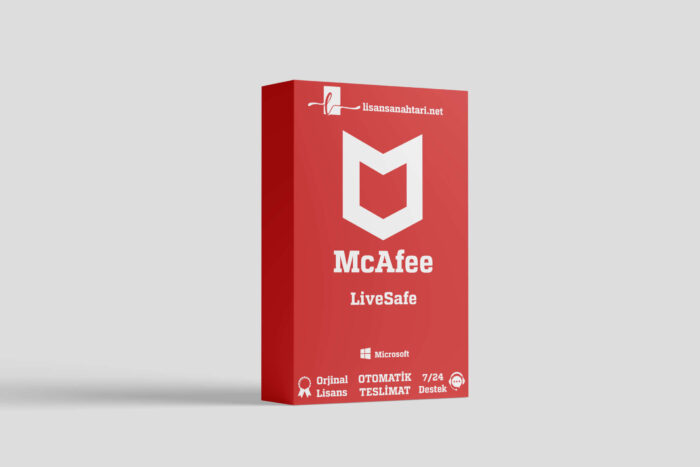 McAfee LiveSafe, McAfee LiveSafe Lisans Anahtarı, McAfee LiveSafe Lisans, McAfee LiveSafe Lisans Anahtarı satın al.