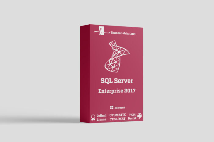 Microsoft SQL Server 2017 Enterprise Lisans Anahtarı
