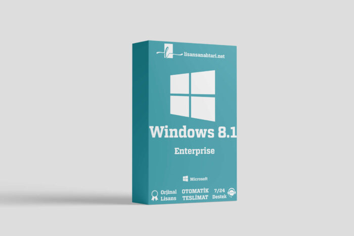 Windows 8.1 Enterprise, Windows 8.1 Enterprise Lisans Anahtarı, Windows 8.1 Enterprise Lisans, Windows 8.1 Enterprise Lisans Anahtarı satın al.
