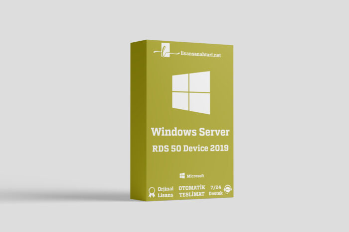 Windows Server 2019 RDS 50 Device Lisans Anahtarı
